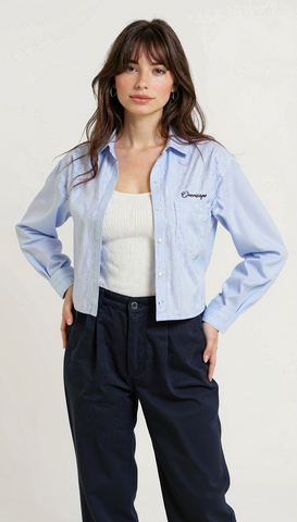 Overscape Cropped Shirt